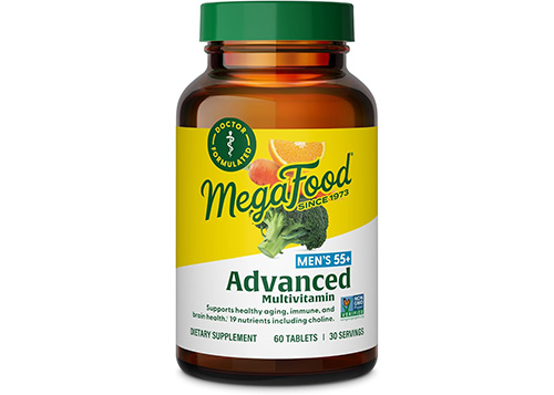 MegaFood, Men's 55+ Advanced Multivitamin